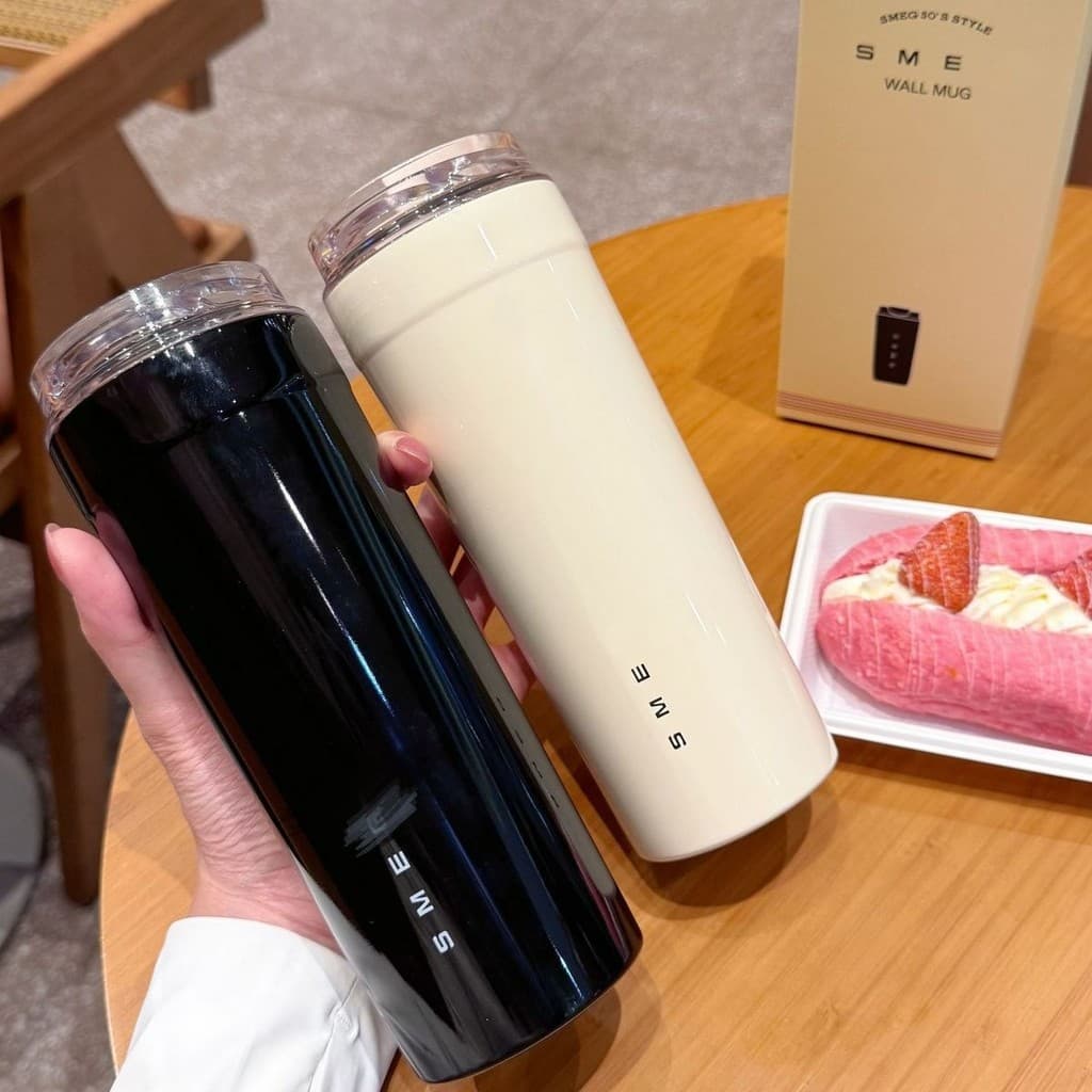 2026 Novos produtos em estoque SMG Home Copo prático de grande capacidade ml Copo térmico de aço inoxidável Copo prático