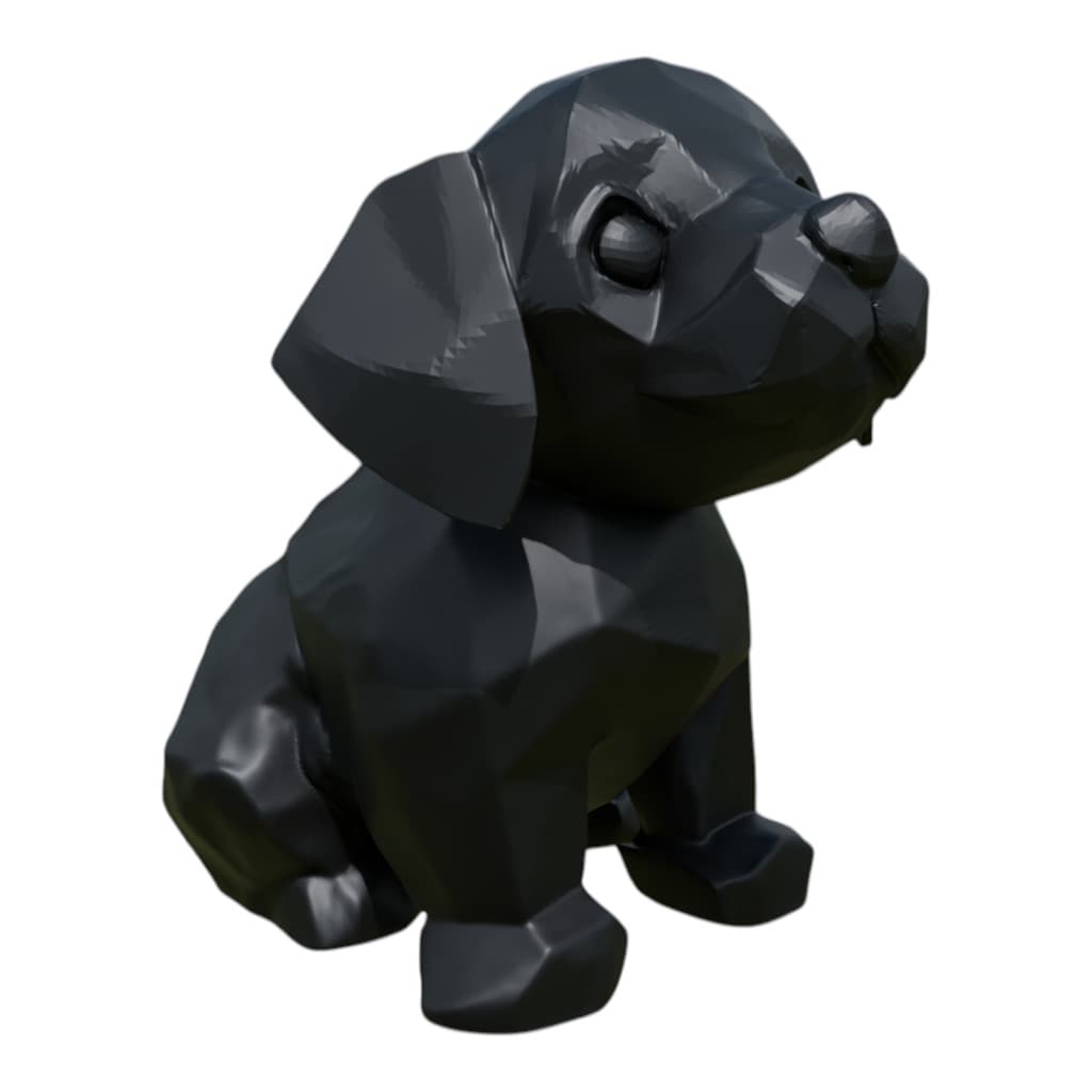 Estatua Miniatura Pet Decorativo Sala Escritório | Cachorro
