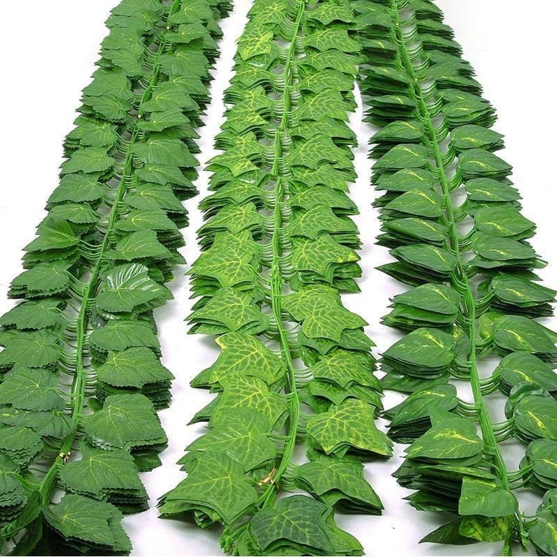 6 Metros Hera Artifiical Cordão Folhagem Trepadeira Jardim Vertical decoração