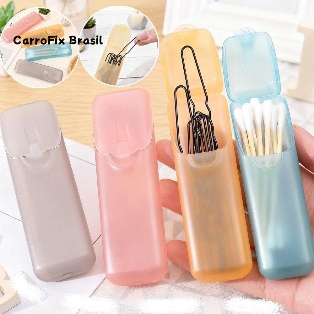 Mini Caixas De Armazenamento WWAX , Caixa De Palito De Classificação Portátil Acabamento De Objeto Transparente