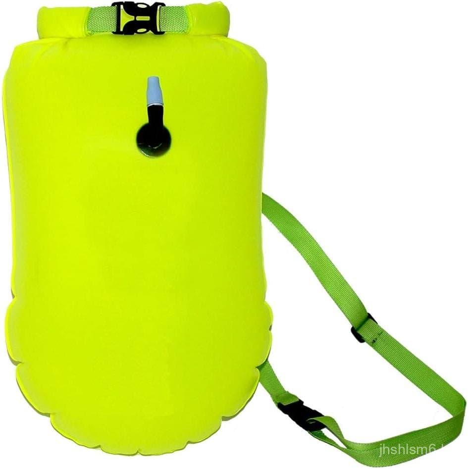 Bóia de Natação, Saco Estanque de 20L para Natação em Águas Abertas, Triatletas, Caçadores de e Snorkelers, Bóia A