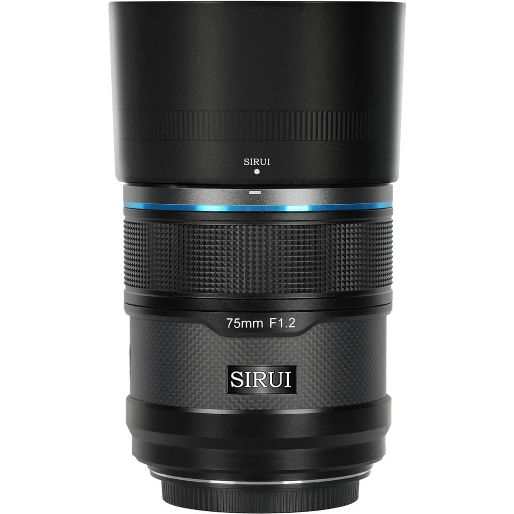 Lente Objetiva Sirui Sniper 75mm F/1.2 Auto Foco STM para Câmeras Sony E-Mount