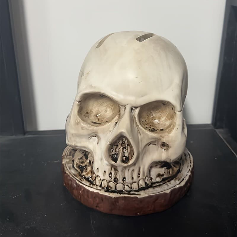Porta-Faca De Caveira , Decoração De Cozinha De Terror , Armazenamento De Frutas , Presente De Festa