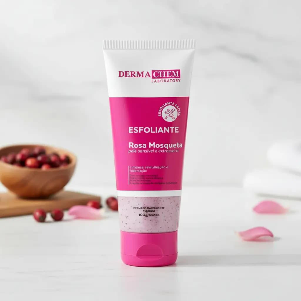 Gel Esfoliante Rosa Mosqueta 100g Dermachem