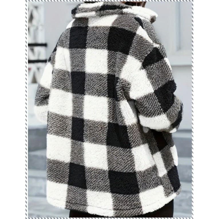 Tweed Jacket Unique Short Jacket Practicality Fashionable Women Soft Keep Warm Work Sense of