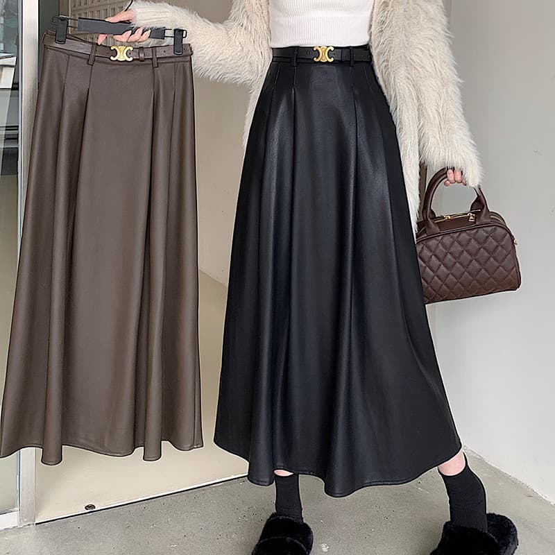 2025 outono inverno novo estilo Plus Size roupas femininas gordura mm cintura alta mais magro olhar comprimento médio gr