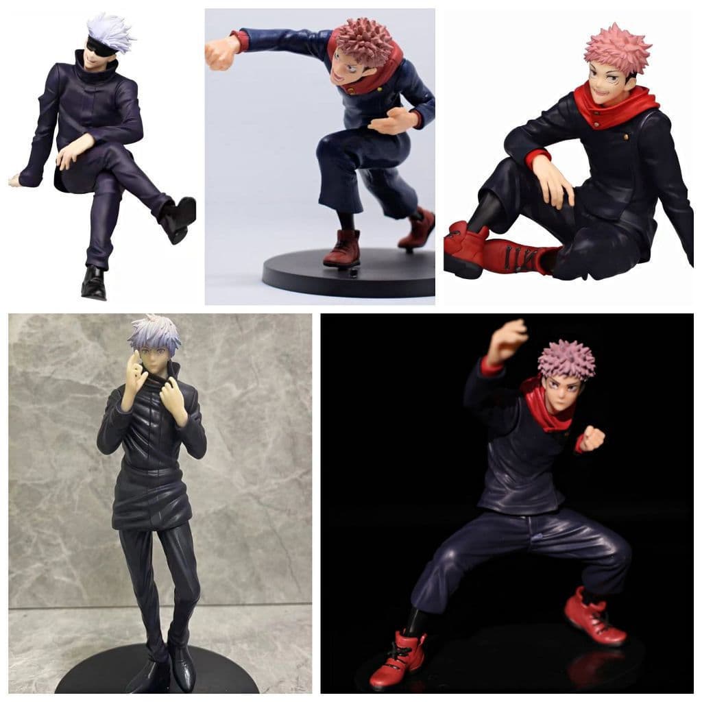 Jujutsu Kaisen Gojo Satoru Yuji Itadori Modelo Boneco De Ação