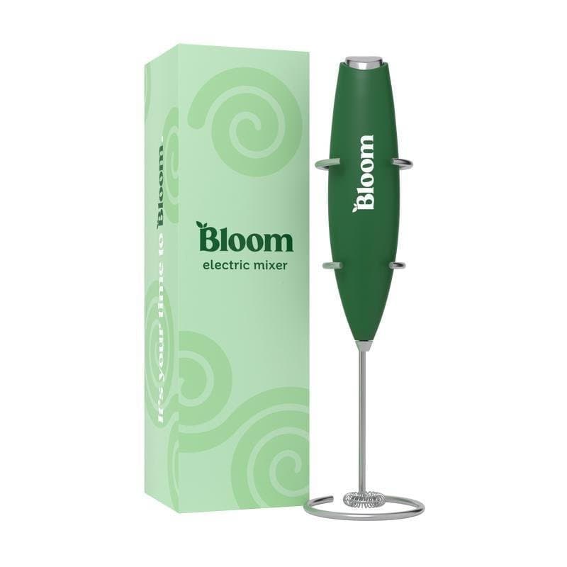 Espumador de Leite Bloom Nutrition, Batedeira Manual, Elétrico