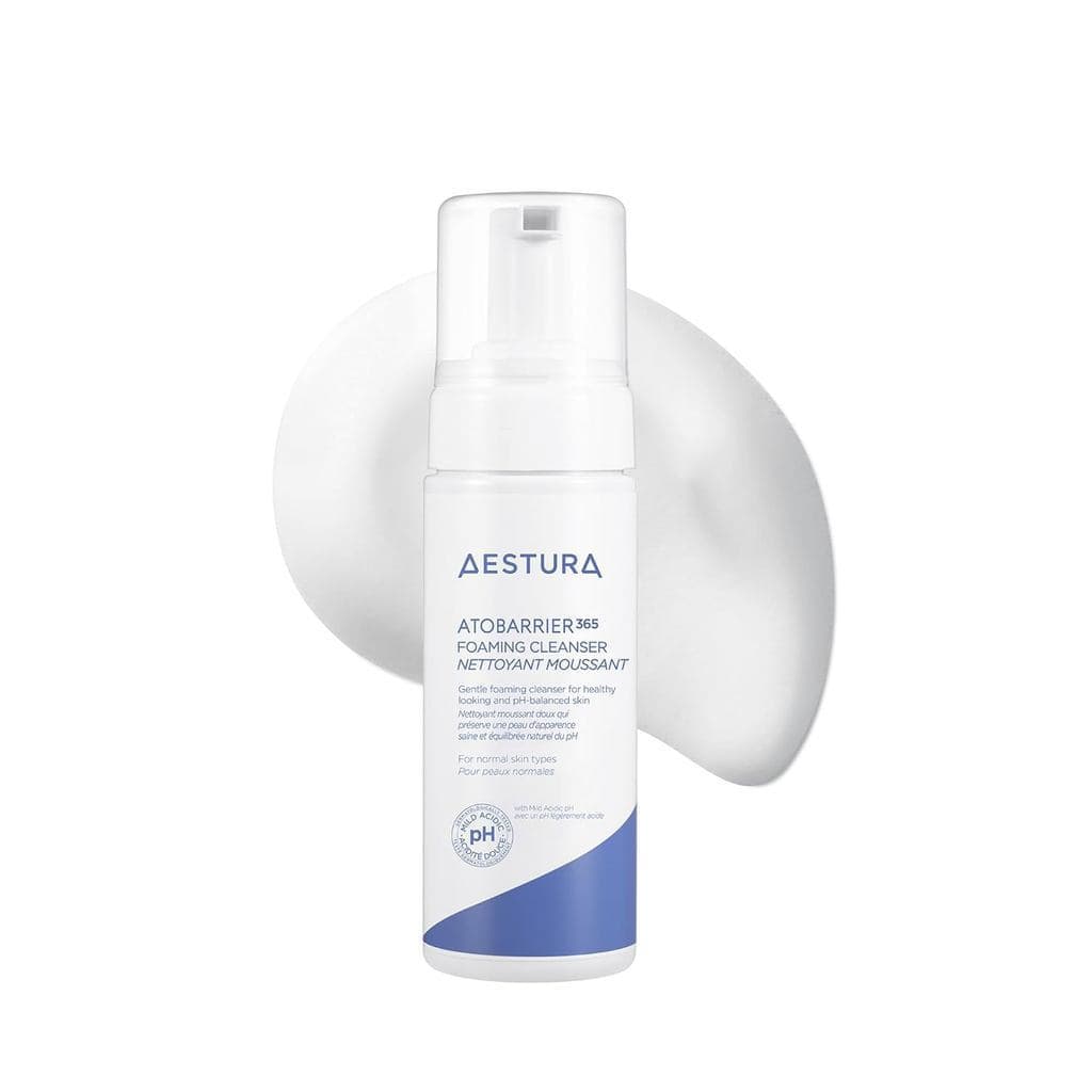 AESTURA ATOBARRIER365 Limpador Espumante Suave com pH Balanceado e Ceramidas |   Gel de Limpeza Facial Coreano para Repa