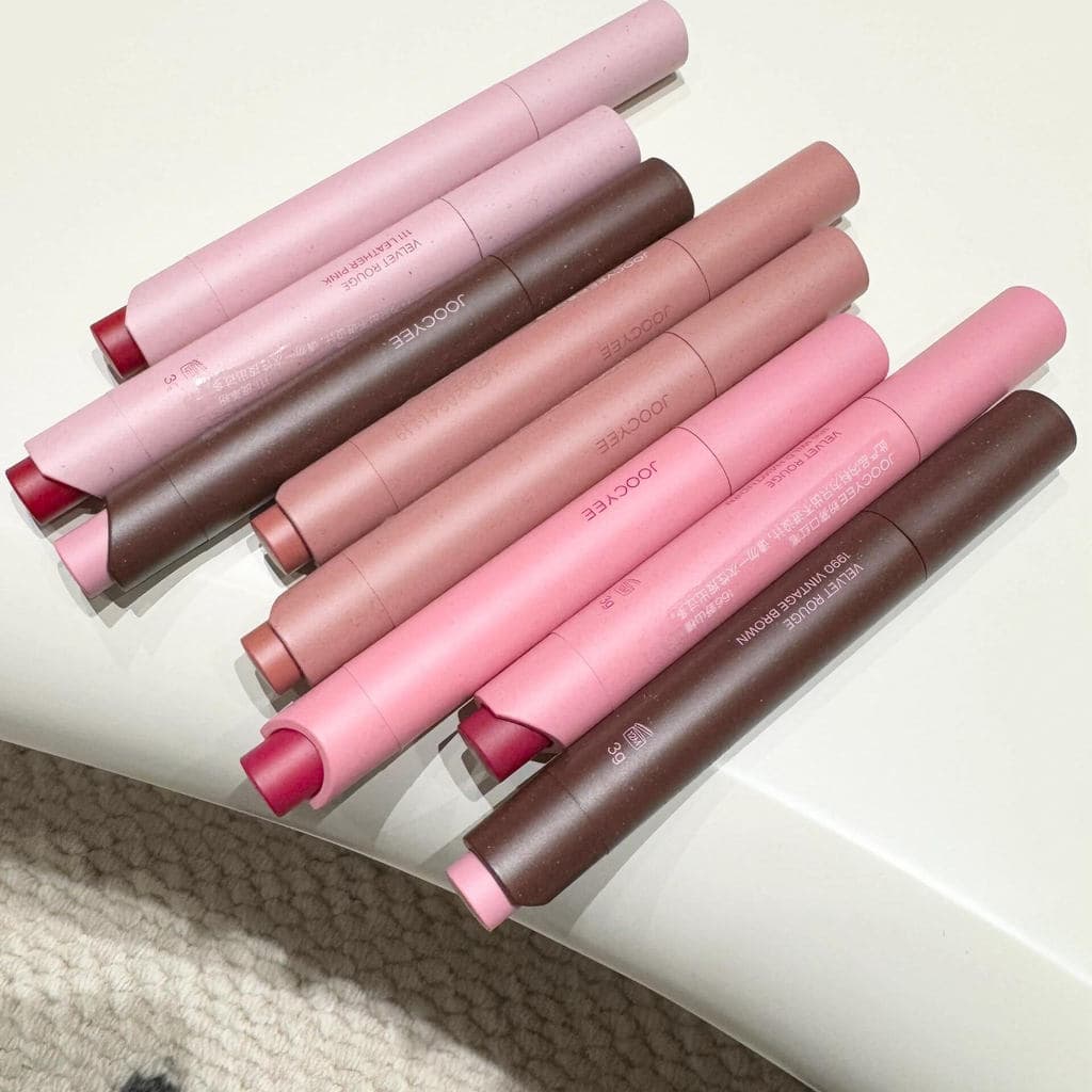 Estritamente selecionado Joocyee Enzyme Color Batom Caneta Lip Liner Cor Nude Matte Lip Glaze Batom Branqueador Batom Né