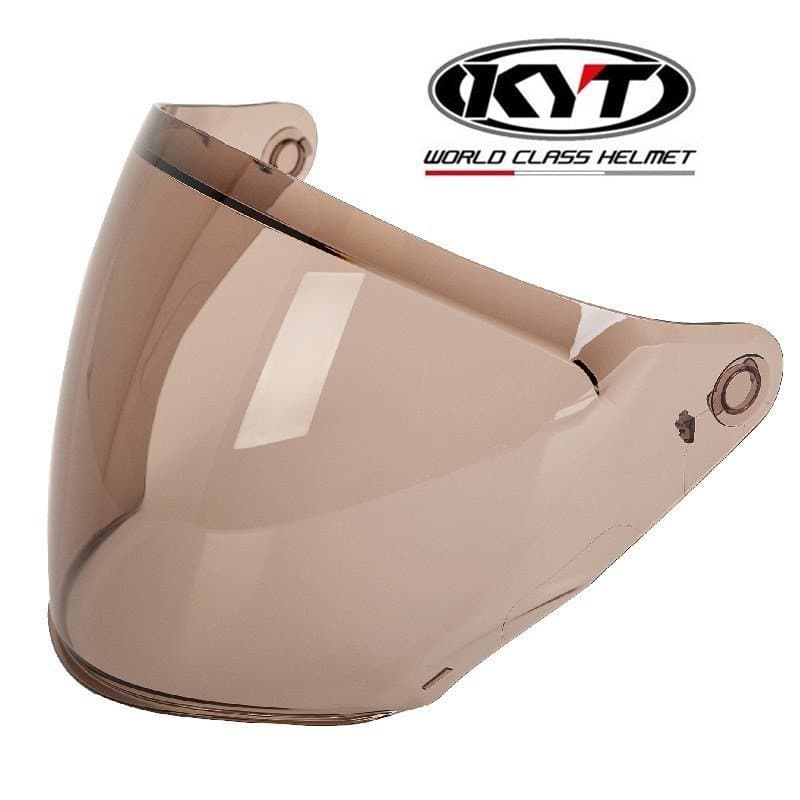 Viseira original KYT para capacete NFJ, várias cores disponíveis, viseira KYT para capacetes abertos, viseira universal