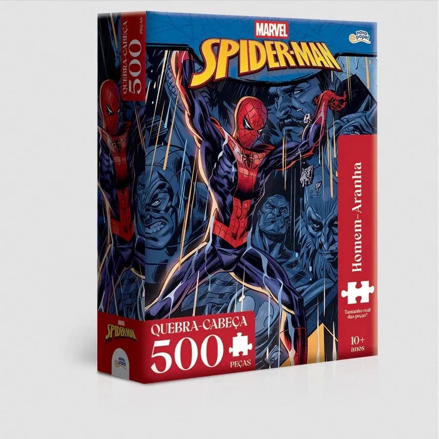 Quebra-cabeça Marvel Homem-aranha 500 Peças - Toyster 8104
