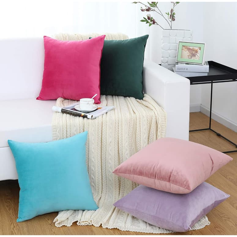 Almofada Linho 45x45cm com Enchimento, Ultra Macia para Sala e Quarto