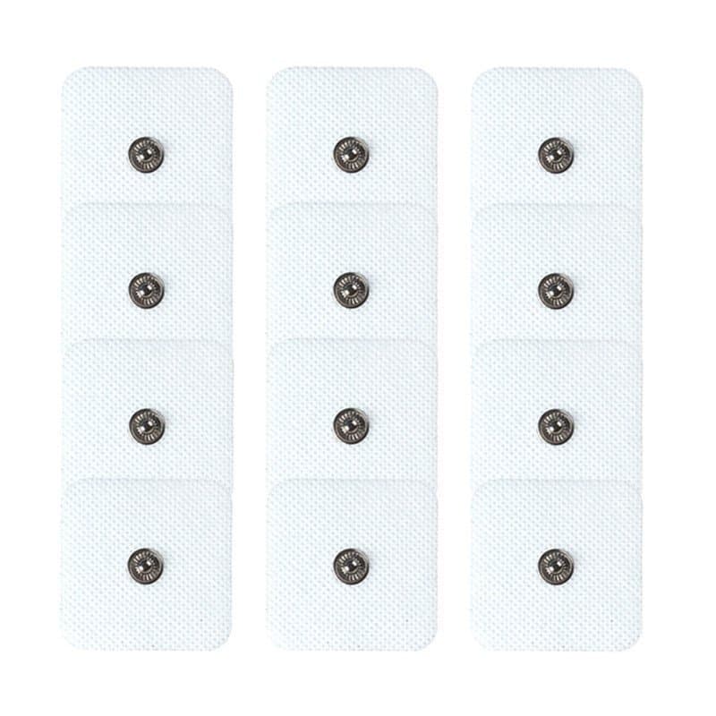 50 unidades de eletrodos de tecido não tecido 4x4 cm, adequados como substitutos para máquinas de acupuntura digital TEN