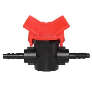 Conector Registro para Mangueira 4mm Microtubo Irrigação 4/6mm 4/7mm