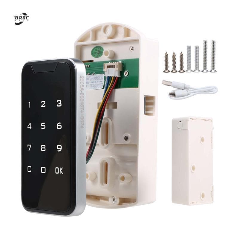 Fechadura Eletrônica Digital Para Porta , Impressão , Senha , Teclado Sem Chave