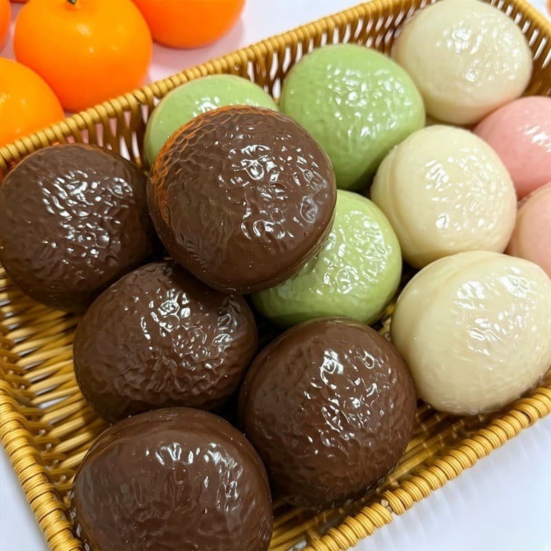 Torta De Chocolate Crocante Estresse Bola Blocos Cheios Brinquedos Mole Não-Bounce Squeeze ASMR Anti Para Crianças E Adu