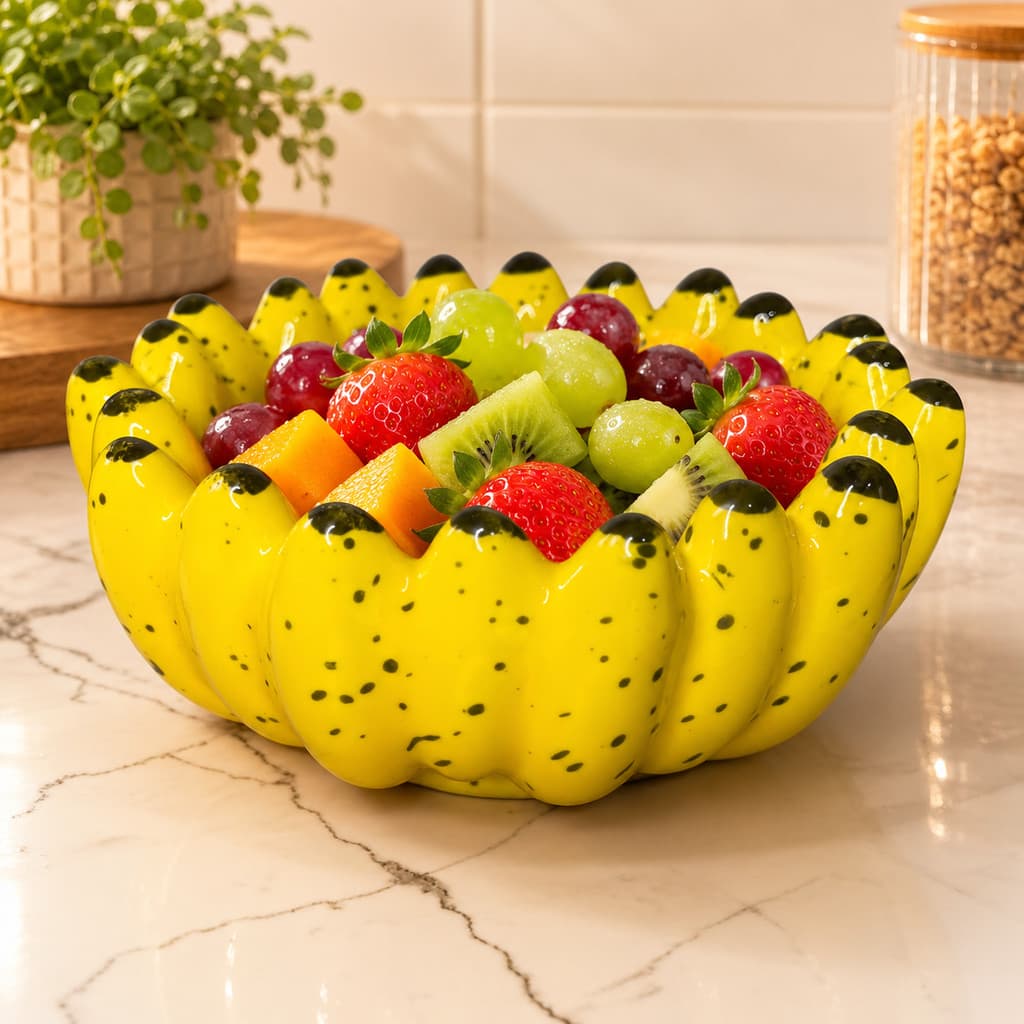 Bowl Tigelas de Cerâmica Frutas Artesanal Ideal para Frutas Sobremesas Doces