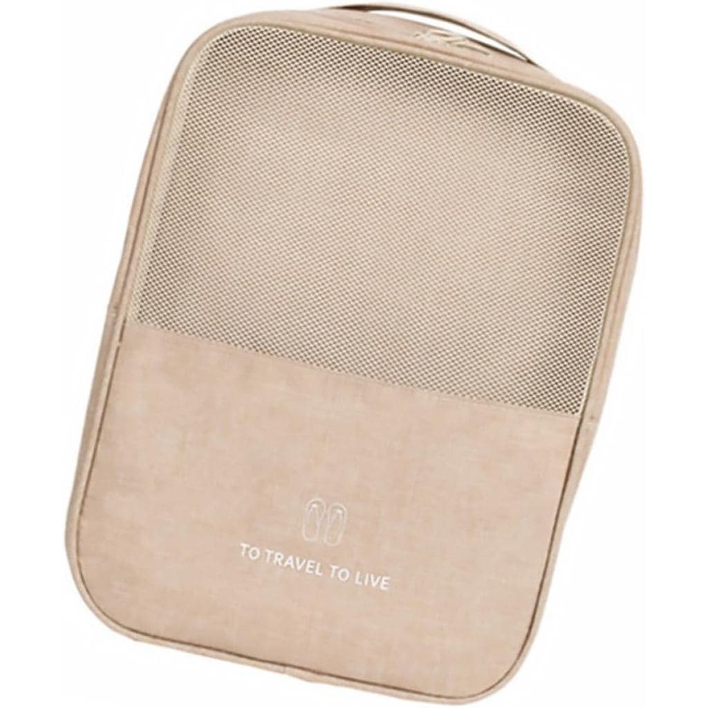 Tofficu Bolsa de Viagem para Sapatos de Grande Capacidade em Tecido Oxford, Saco de Armazenamento de Sapatos para Exteri