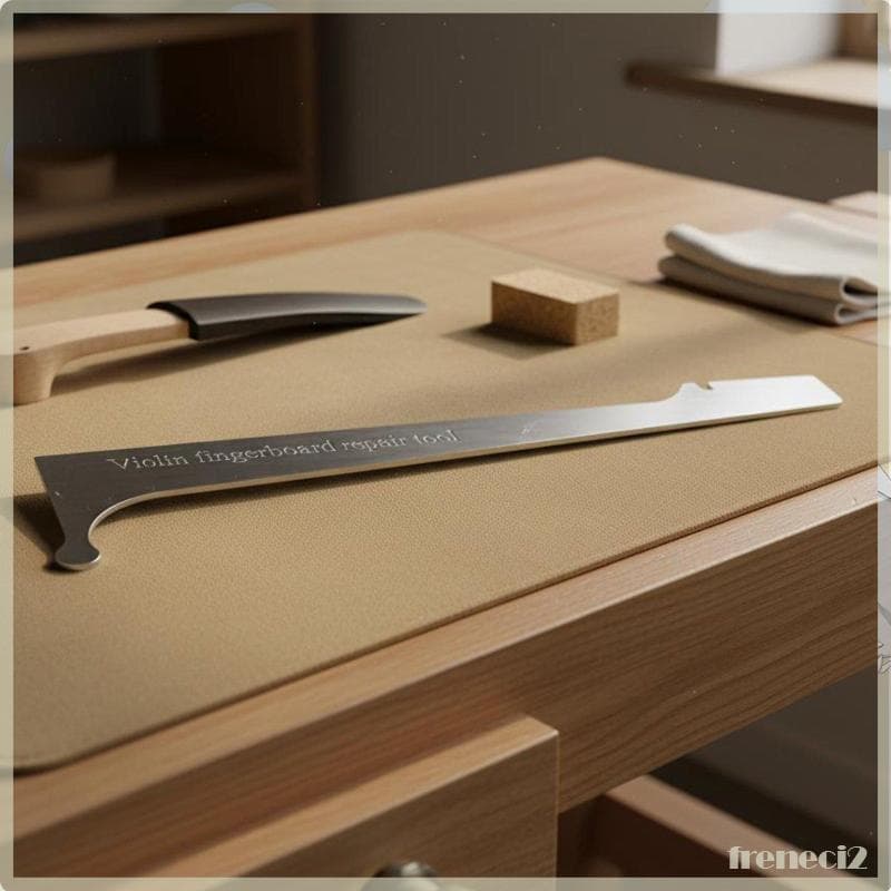 [Freneci2] Régua De Escala Precisa Para Modelo De Acessórios Luthier De Metal Violino 4 4 Ajuste De Oficina
