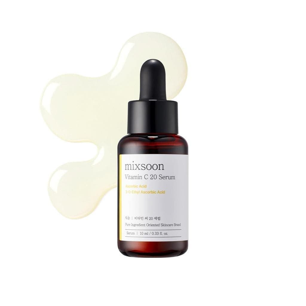 Mixsoon Vitamin C20 Essence - 20 Tipos de Derivados de Vitamina C, Fórmula Suave, Pele Radiante, Uniforme e Sem Falhas 1
