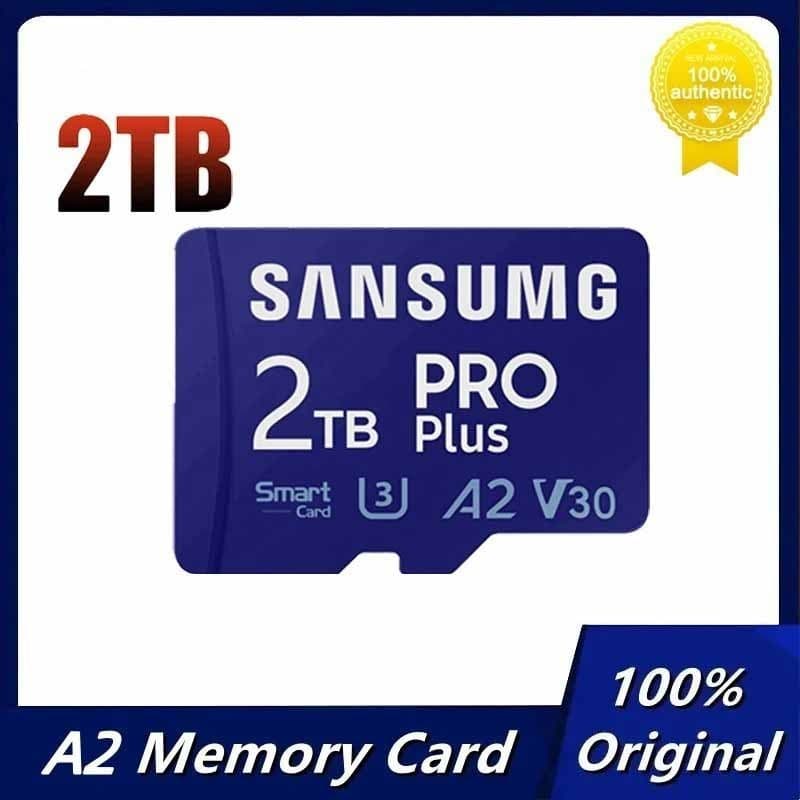 Cartão Micro SD PRO Plus De Armazenamento 64 Gb , 128 , 256 , 512 , 1 Tb , 2 Classe 10 UHS-I Gravador De Condução CCTV D