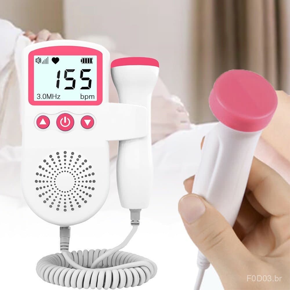 Home Comfort Doppler Monitor Fetal Para Bebês/Grávidas
