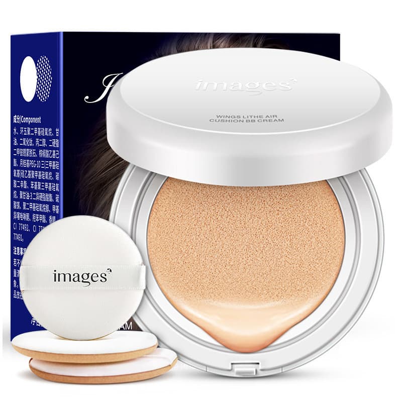 Imagem beleza luz almofada bb creme cc creme corretivo base líquida retoque tom de pele hidratante cuidados com a pele b