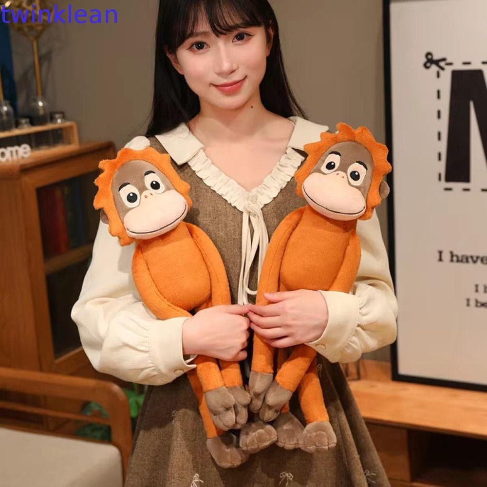 Boneca De Macaco De Pelúcia Grande TWINKLEAN , De Braço Longo Gorila Realista