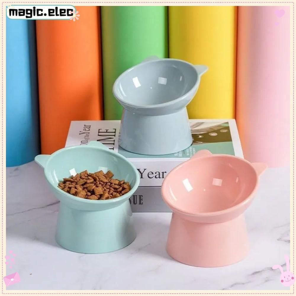 Tigela De Comida Para Animais De Estimação MAGIC , Anti-Asfixia 45 ° Água Cães Inclinada , Protetora Derrubamento E Qued