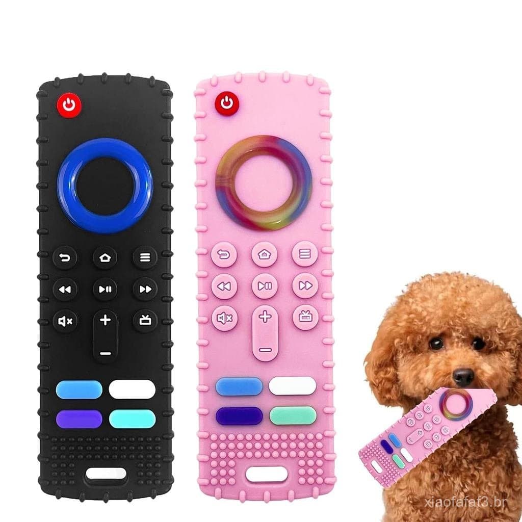 Brinquedos para Filhotes em Fase de Dentição, Mordedor com Controle Remoto para Todos os Cães, Brinquedo para Filhotes p