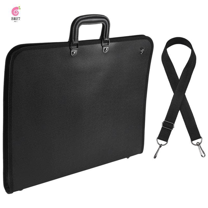 A3 Portfólio Expansão Pasta Arquivo Organizador Documento Carry Case