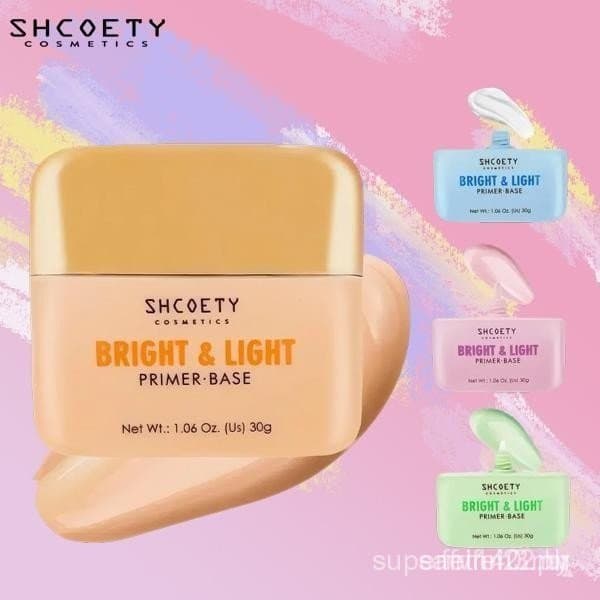 SHCOETY Primer Hidratante para Maquiagem, Base de Maquiagem de Longa Duração, Primer Leve e Iluminador para Mulheres e M