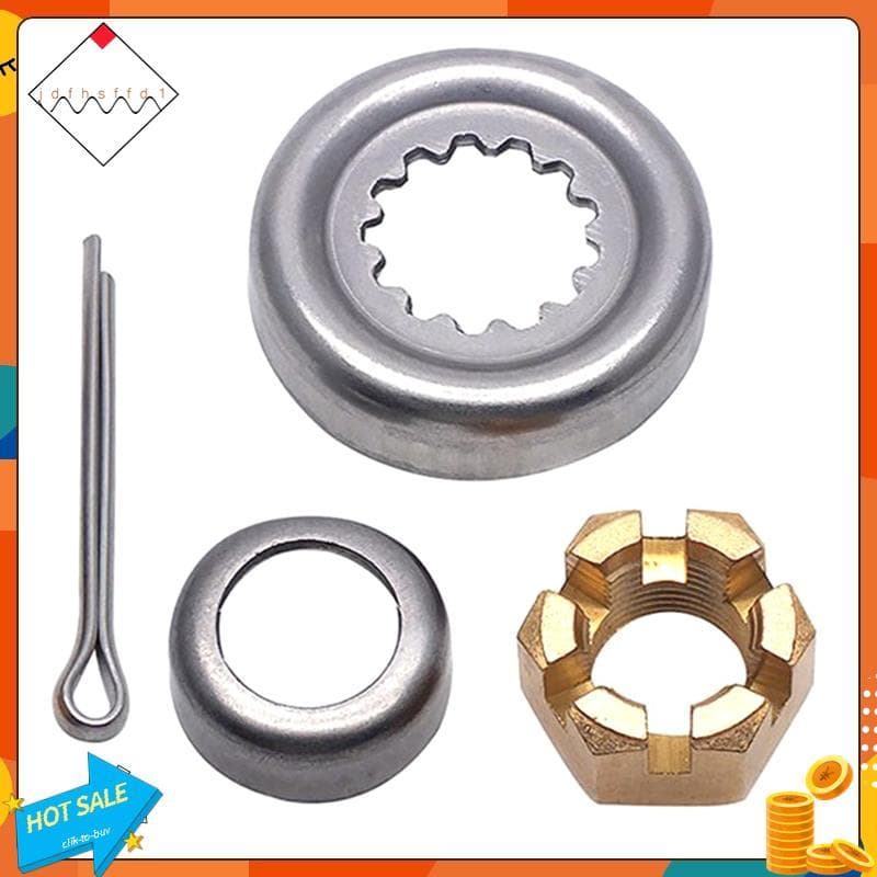[Promover J] Kit Espaçador De Hélice 66T-W4599 Para Motor De Popa F30-F60 4T/2T Hidea Parsun 90171-16011 Porca De Castel