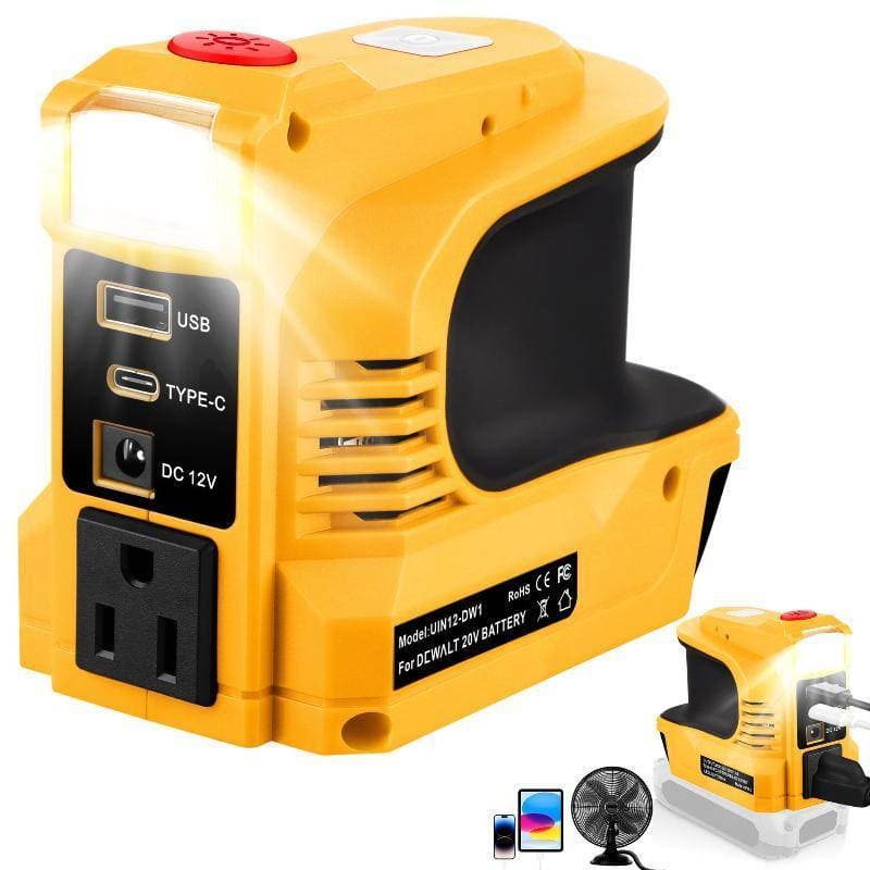 [Youngmg] Inversor De Energia 180W DC 18V 21V Para AC 220V Adaptador USB Tipo C Ferramentas ngmg