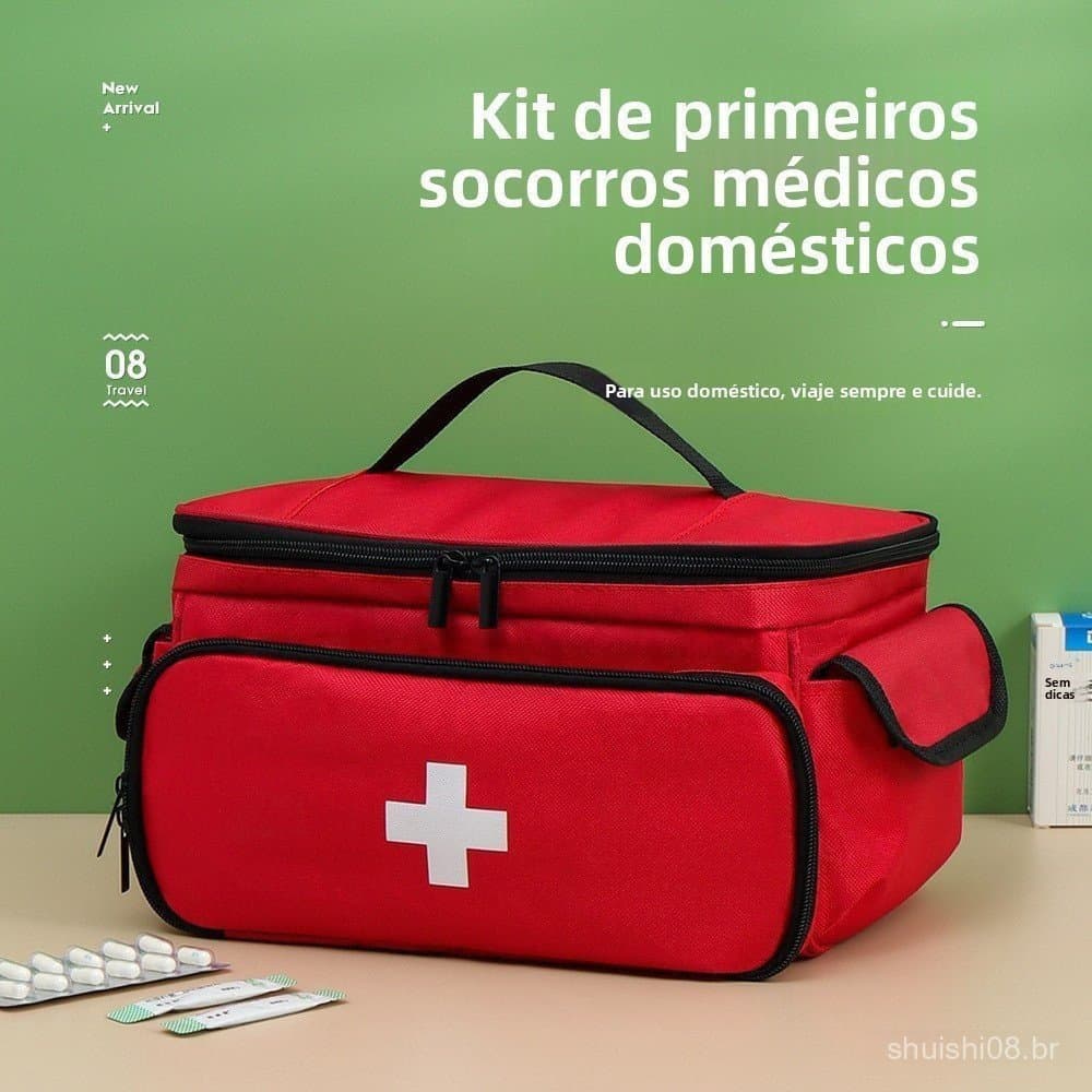Bolsa Médica De Viagem , Caixa De Armazenamento De Primeiros Socorros Familiares , Kit Médico