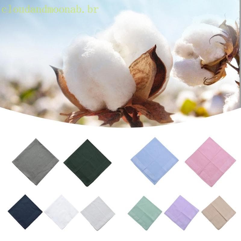 Lenços Absorventes CLO, Toalha Quadrada Macia, Lenço Masculino, Bandanas, Casamento