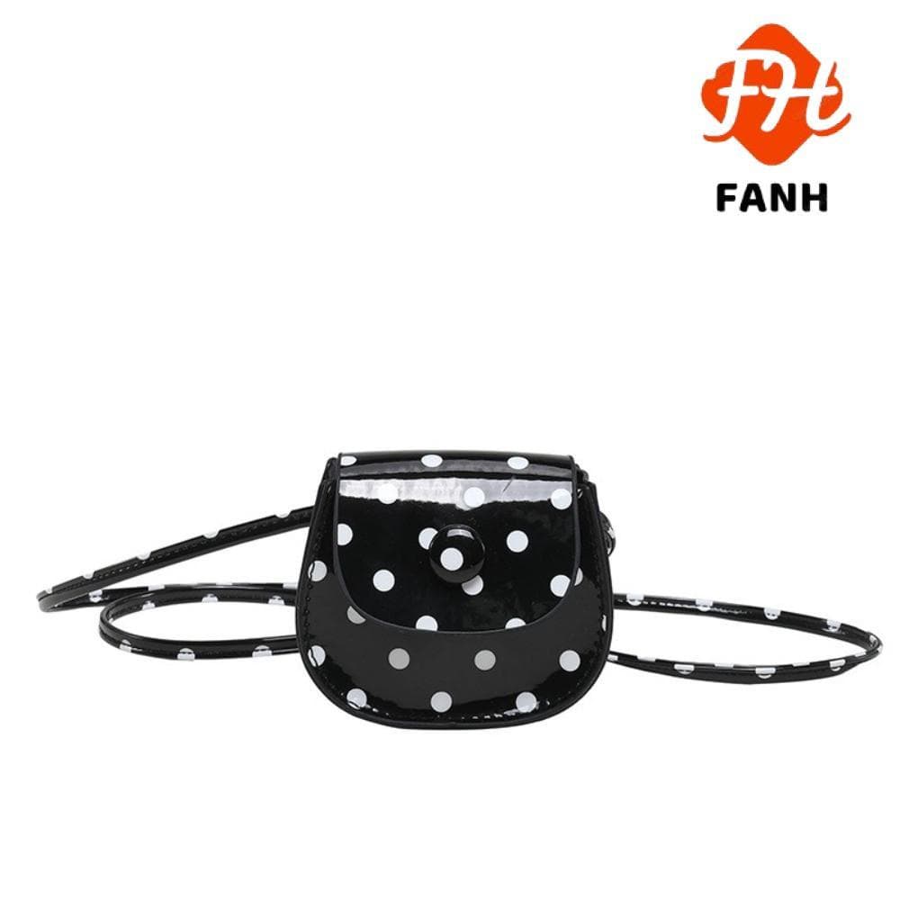 Bolsa De Ombro Pequena FANHUI , Mini Crossbody Com Design Doce De Tamanho Compacto , Material De Couro PU