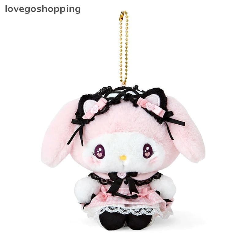 [lovego] Sanrio Dreamy Lace Series Chaveiro de Pelúcia, Boneco Macio de Desenho Animado, Ornamento para Carro, Mochi WAL