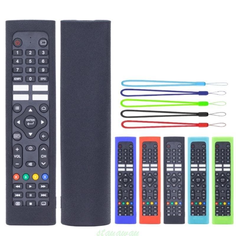 Capa Remota Silicone SRA Premium Para GB396WJSA, Lavável E Absorvente Choque, Cobertura Aderência Casa