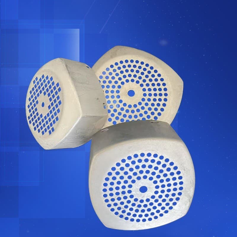 Tampa quadrada para ventilador de motor, tipo Grundfos série 132, capa protetora reforçada de quatro cantos, proteção de