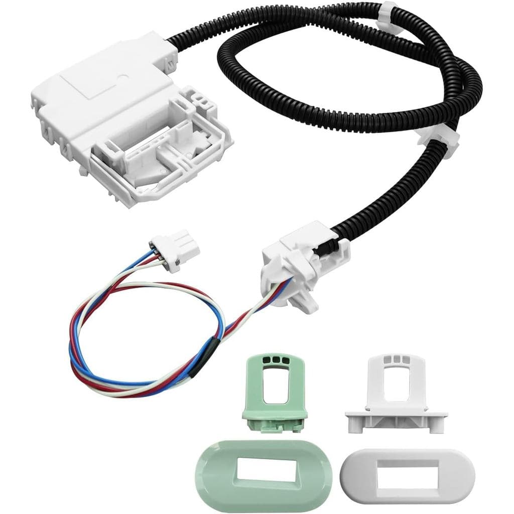 WH08X37938 290D3070P002 Conjunto de Interruptor de Trava da Tampa da Porta Compatível com GE Hotpoint Substitui WH08X326