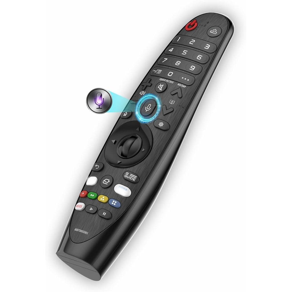 Controle Remoto de Substituição para TVs Inteligentes LG 2018-2025 com Função de Ponteiro por Voz |   Universal para os