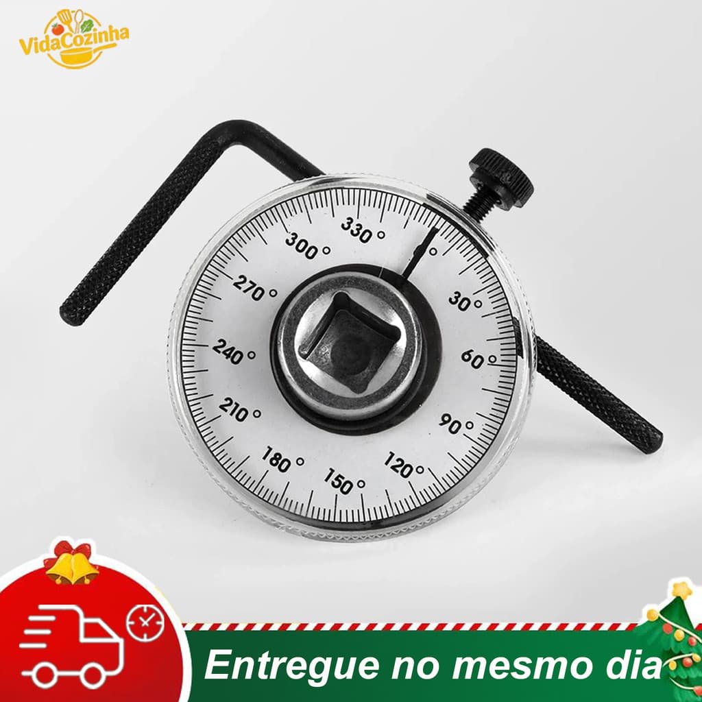 Transferidor Medidor De Graus De 1/2 Para Aperto Em Torquímetro Corneta