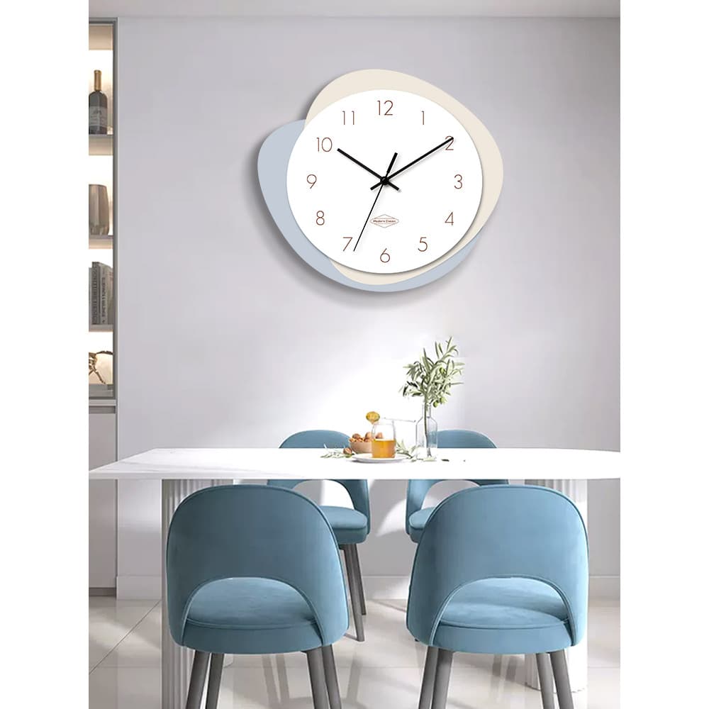 Moderno novo estilo simples relógio de parede Nordic moderno luz luxo relógio decorativo criativo casa sala estar mudo