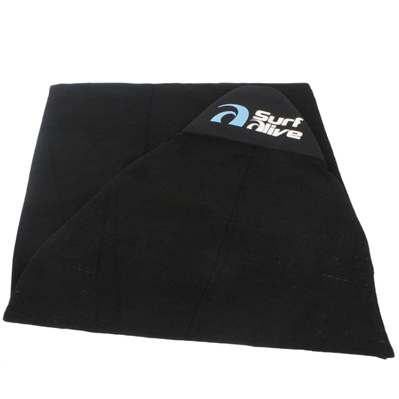 CAPA TOALHA SURF ALIVE SHORTBOARD 6'1 À 6'3 PRETA