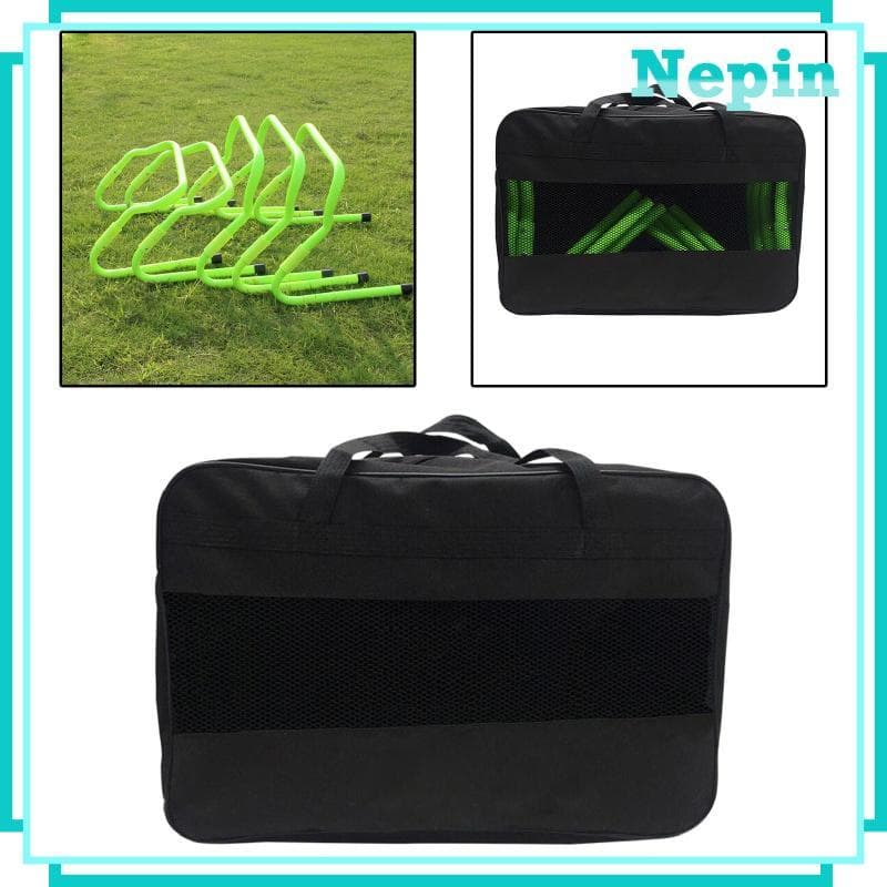 [Nepin] Speed Hurdle Carry Bolsa Dobrável Nylon Equipamento De Treinamento De Futebol De Armazenamento Portátil Para Tre