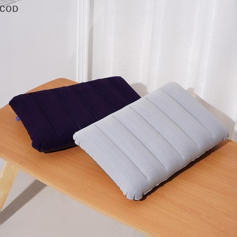 [YSB] Almofada De Descanso Inflável Ultra Macia Em PVC Flocado Suporte Ergonômico Dobrável Para Cochilo De Escritório Pa