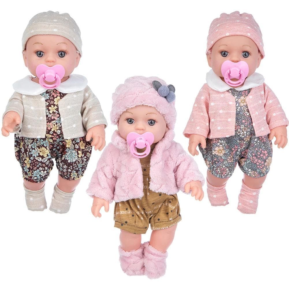 Boneca Reborn De 12 Polegadas , Simulação De Bebê , Em Branco Calmante , Brinquedo DIY , Presentes De Aniversário Para C