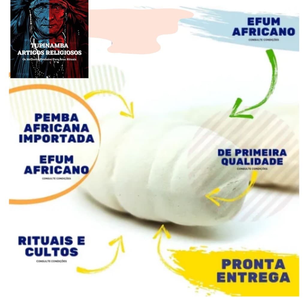 Efum Africano Candomblé Ritual -  IMPORTADO !!!! APROVEITE !!! .